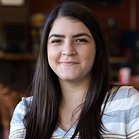 Cecilia Eiroa in lab